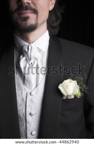 stock photo Wedding suit groom wear
