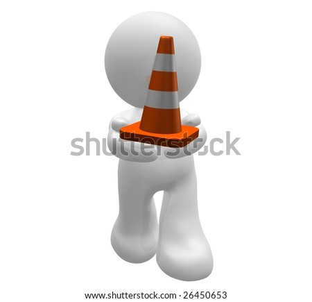 construction cone icon