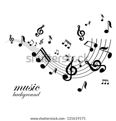 vector musical notes vector background vector musical notes vector background