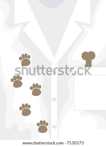 Lab Paw Print