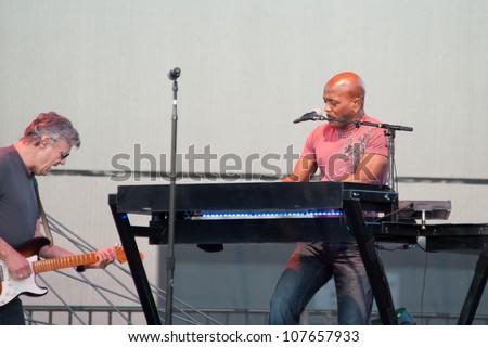 LINCOLN, CA - JULY 13: Joseph Wooten with the Steve Miller Band performs at Thunder Valley Casino Resort in Lincoln, California on July 13, 2012