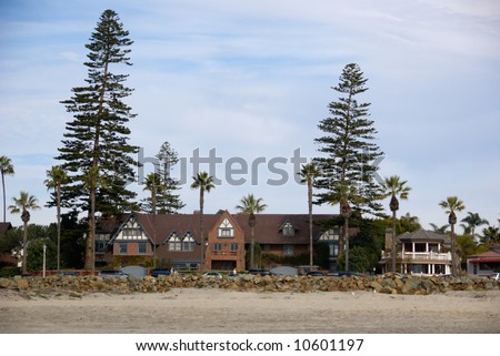 Vacation home located on the beach in Coronado California
