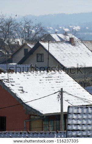 Snow roofs