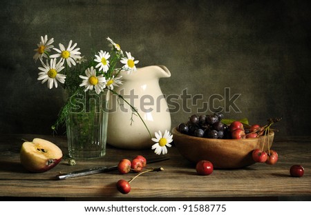 Still life with rennet