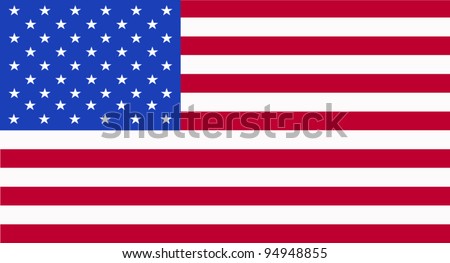 Illustration of the USA flag Illustration of the USA flag