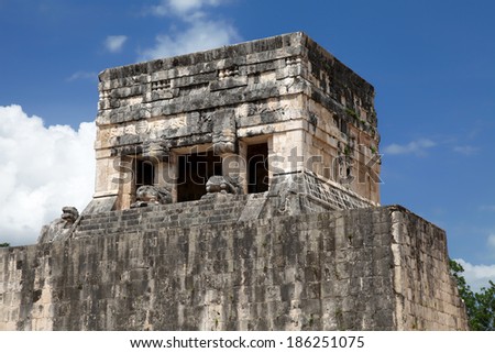 Entrance to the Jagur Temple, Chichen Itza, Mexico