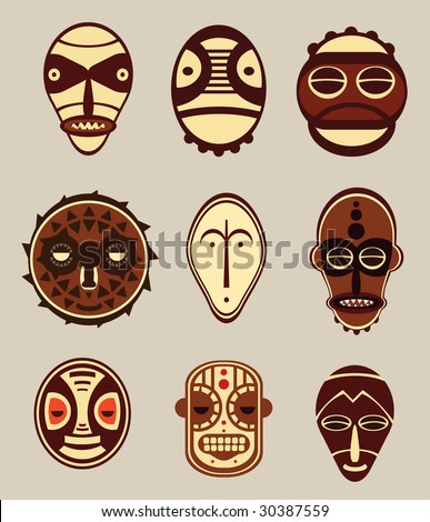 african culture masks