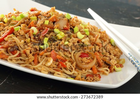 asian food noodles
