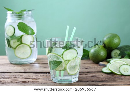 cucumber detox water