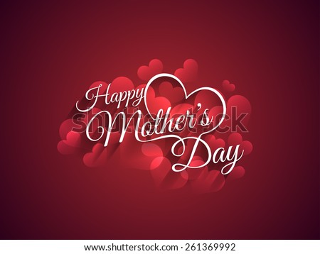 Beautiful mother's day Background design.