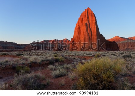 Temple of the Sun and Moon at Capitol Reef National Park