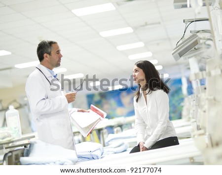 Conversation between doctor and patient