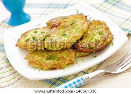 Рецепт вкусных оладьев из кабачков с фото