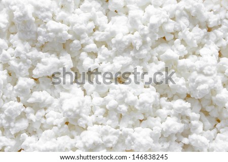 Cottage cheese background