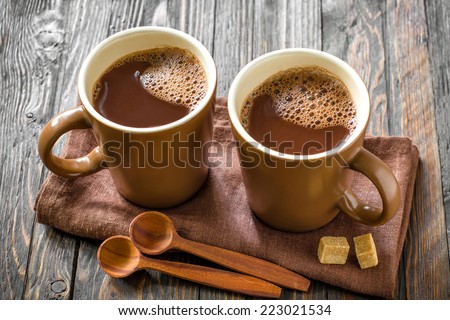Hot cocoa drink
