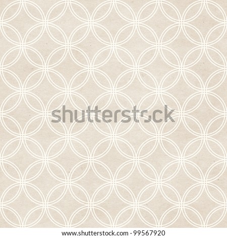 Seamless delicate geometric pattern. Paper textured background.