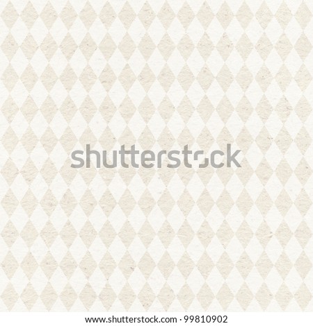 Seamless retro harlequin background. Geometric pattern on grungy paper texture