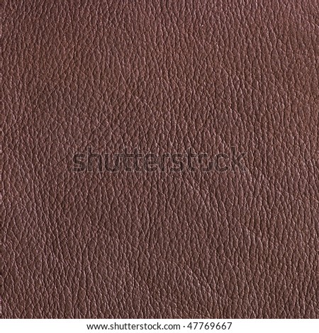 Brown textured leather surface