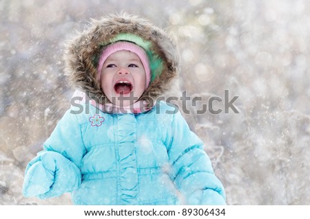 a beautiful child enjoying life