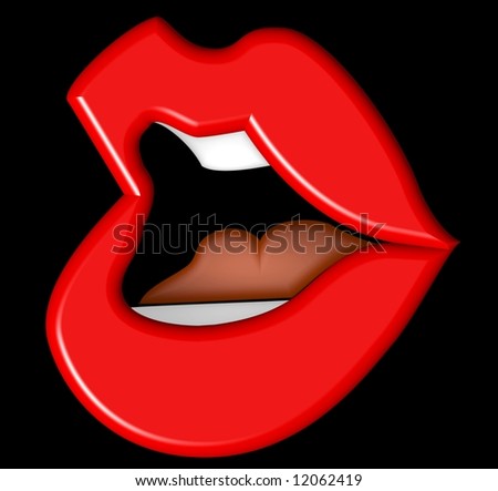 stock photo sexy lips