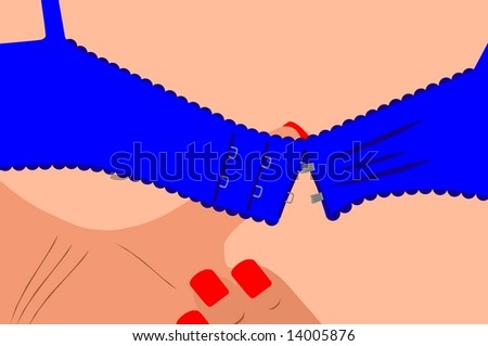 unlocked blue bra