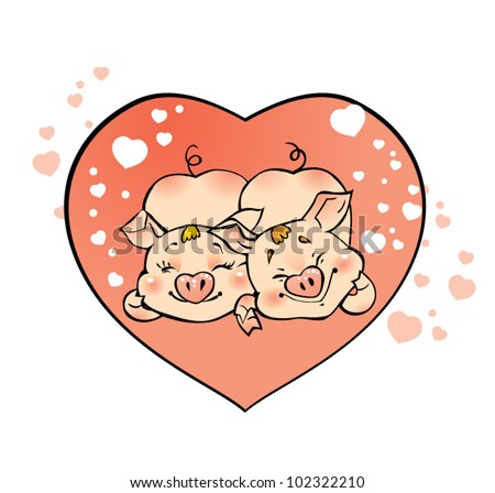 pigs in love