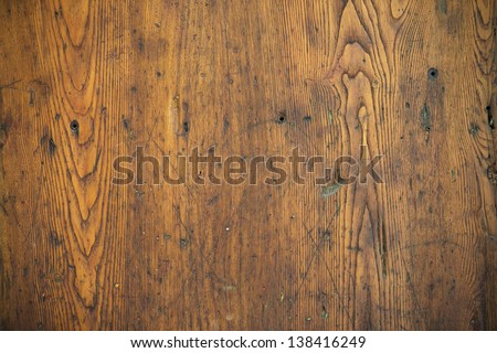 Wood Texture Ã¢Â?Â? Old Oak Table Top
