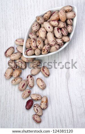 Pinto beans in a bowl