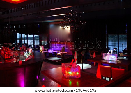 Interior Of A Night Club