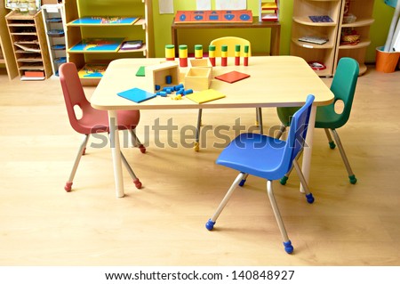 Montessori Kindergarten Preschool Classroom Montessori Kindergarten Preschool Classroom