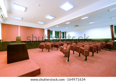 university lecture theater interior-university auditorium