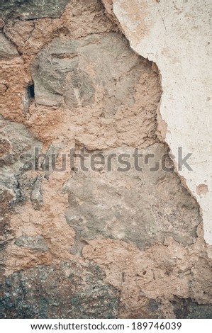 Old plaster wall texture background