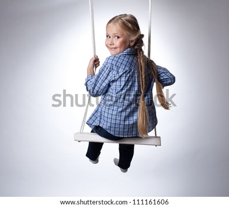 Sitting On Swing