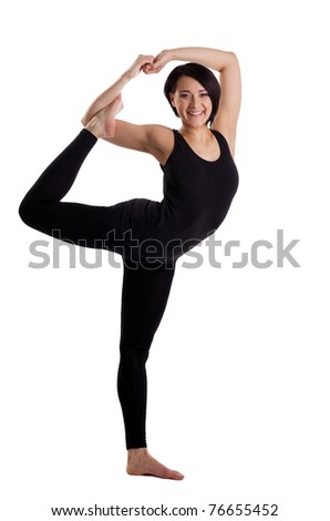 Dancer+pose+sanskrit