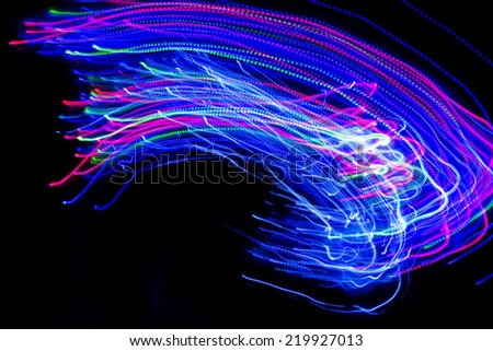 Abstract Lighting effect background