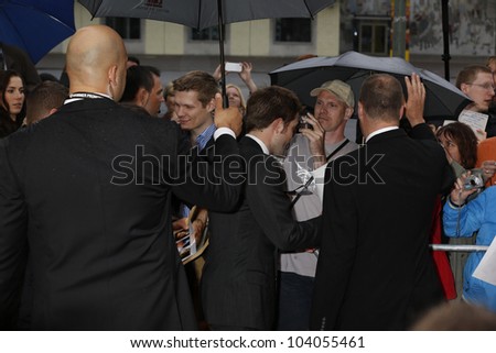 BERLIN - MAY 31: Robert Pattinson at the premiere of 'Cosmopolis' on May 31, 2012 in Berlin, Germany