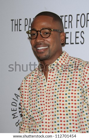 BEVERLY HILLS - SEP 11: Columbus Short at the PaleyFest for the ABC Fall TV Preview at The Paley Center for Media on September 11, 2012 in Beverly Hills, California
