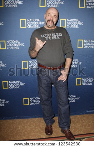 PASADENA - JAN 3: Dave Marciano of the show \'Wicked Tuna\' at the National Geographic Channels TCA party on January 3, 2013 at the Langham Hotel in Pasadena, California