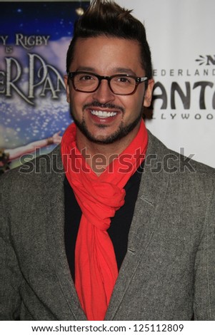 LOS ANGELES - JAN 15: Jai Rodriguez at the opening night of \'Peter Pan\' at the Pantages Theater on January 15, 2013 in Los Angeles, California