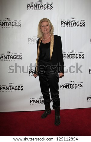 LOS ANGELES - JAN 15: Alley Mills at the opening night of \'Peter Pan\' at the Pantages Theater on January 15, 2013 in Los Angeles, California