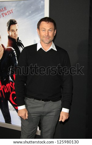 LOS ANGELES - JAN 24: Grant Bowler at the LA premiere of Paramount Pictures' 'Hansel And Gretel: Witch Hunters' at Grauman's Chinese Theater on January 24, 2013 in Los Angeles, California