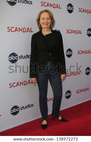 LOS ANGELES - MAY 16: Kate Burton at the Academy of Television Arts & Sciences\' Presents an Evening with \'Scandal\' at the Leonard H. Goldenson Theater on May 16, 2013 in North Hollywood, California