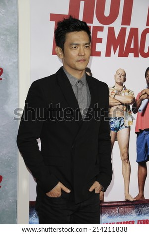 LOS ANGELES - FEB 18: John Cho at the \'Hot Tub Time Machine 2\' premiere on February 18, 2014 in Los Angeles, California