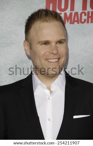 LOS ANGELES - FEB 18: Josh Heald at the \'Hot Tub Time Machine 2\' premiere on February 18, 2014 in Los Angeles, California