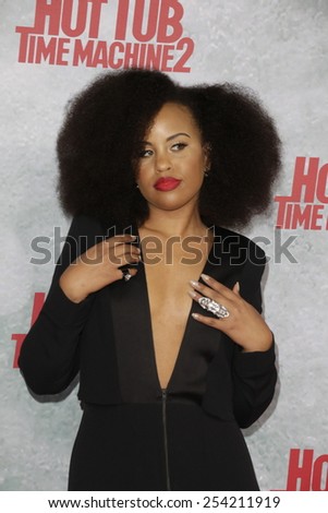 LOS ANGELES - FEB 18: Kellee Stewart at the \'Hot Tub Time Machine 2\' premiere on February 18, 2014 in Los Angeles, California