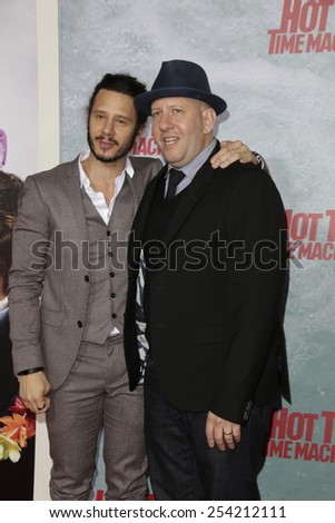LOS ANGELES - FEB 18: Andrew Panay, Steve Pink at the \'Hot Tub Time Machine 2\' premiere on February 18, 2014 in Los Angeles, California