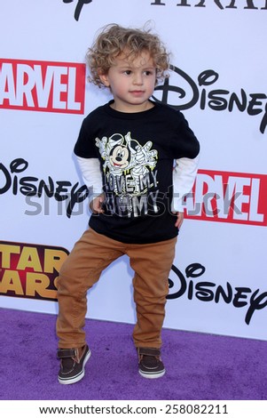 LOS ANGELES - OCT 1:  Ocean Maturo at the VIP Disney Halloween Event at Disney Consumer Product Pop Up Store on October 1, 2014 in Glendale, CA