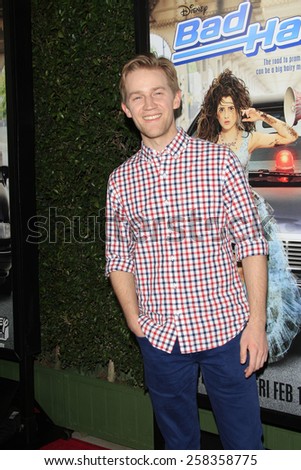 LOS ANGELES - FEB 10: Jason Dolley at the screening of the Disney Channel Original Movie \'Bad Hair Day\' at the Frank G Wells Theater on February 10, 2015 in Burbank, CA
