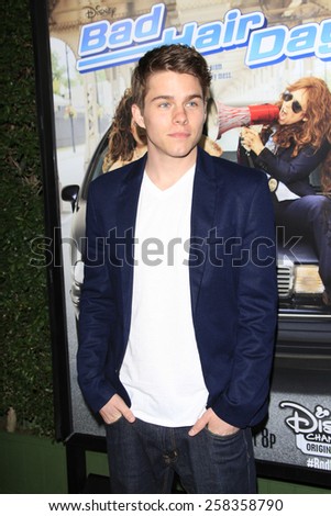 LOS ANGELES - FEB 10: Jake Manley at the screening of the Disney Channel Original Movie \'Bad Hair Day\' at the Frank G Wells Theater on February 10, 2015 in Burbank, CA