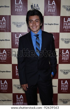 LOS ANGELES - JUN 21: Jose Julian at \'A Better Life\' World Premiere Gala Screening at the 2011 Los Angeles Film Festival at Regal Cinemas L.A. LIVE in Los Angeles, California on June 21, 2011
